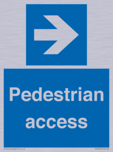 Pedestrian access